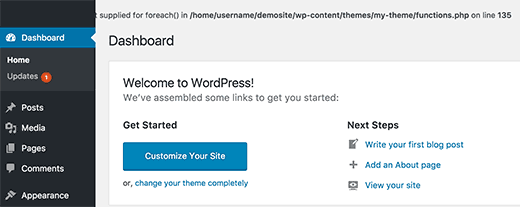 WordPress 中的 Pluggable.php 文件错误 WordPress 中的 Pluggable.php 文件错误