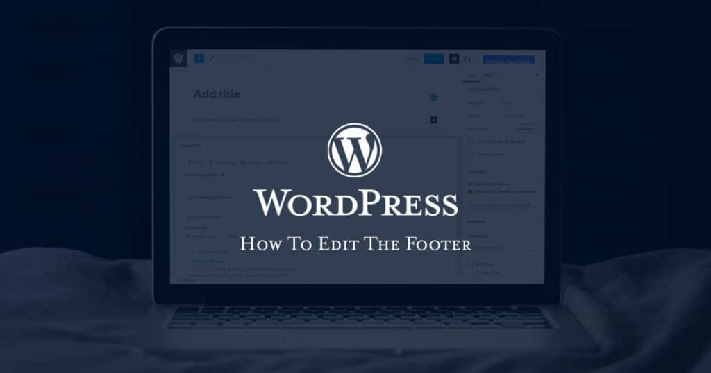 如何修改WordPress主题中的页脚版权信息