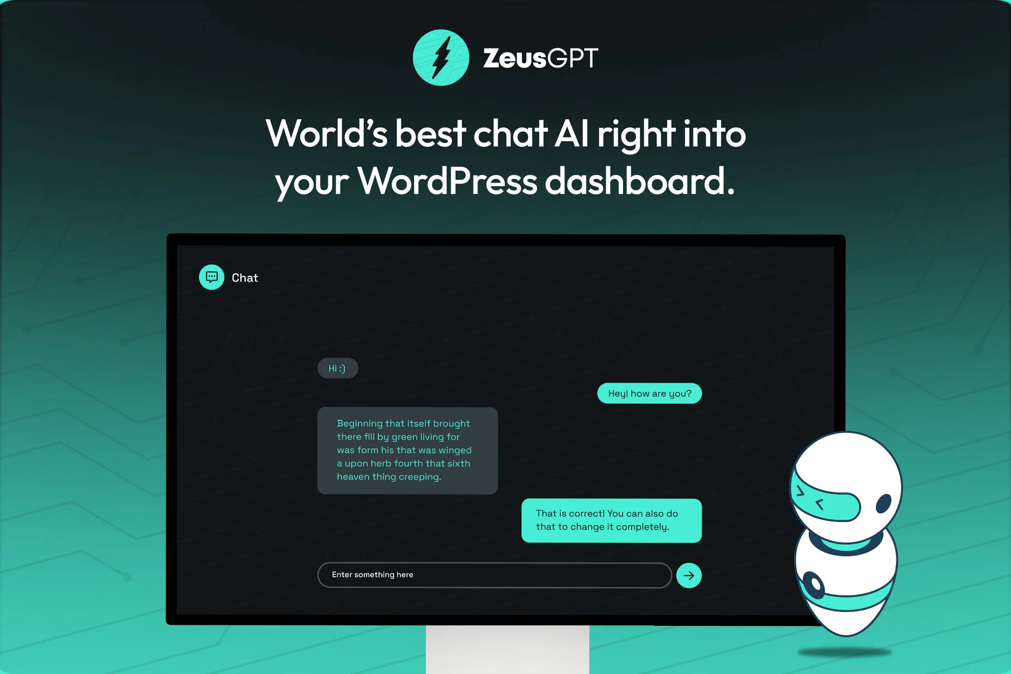 ZeusGPT – 基于ChatGPT的WordPress插件