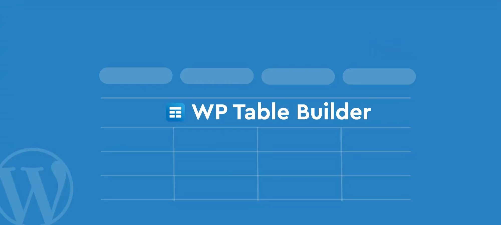 WP Table Builder Pro wp表格插件